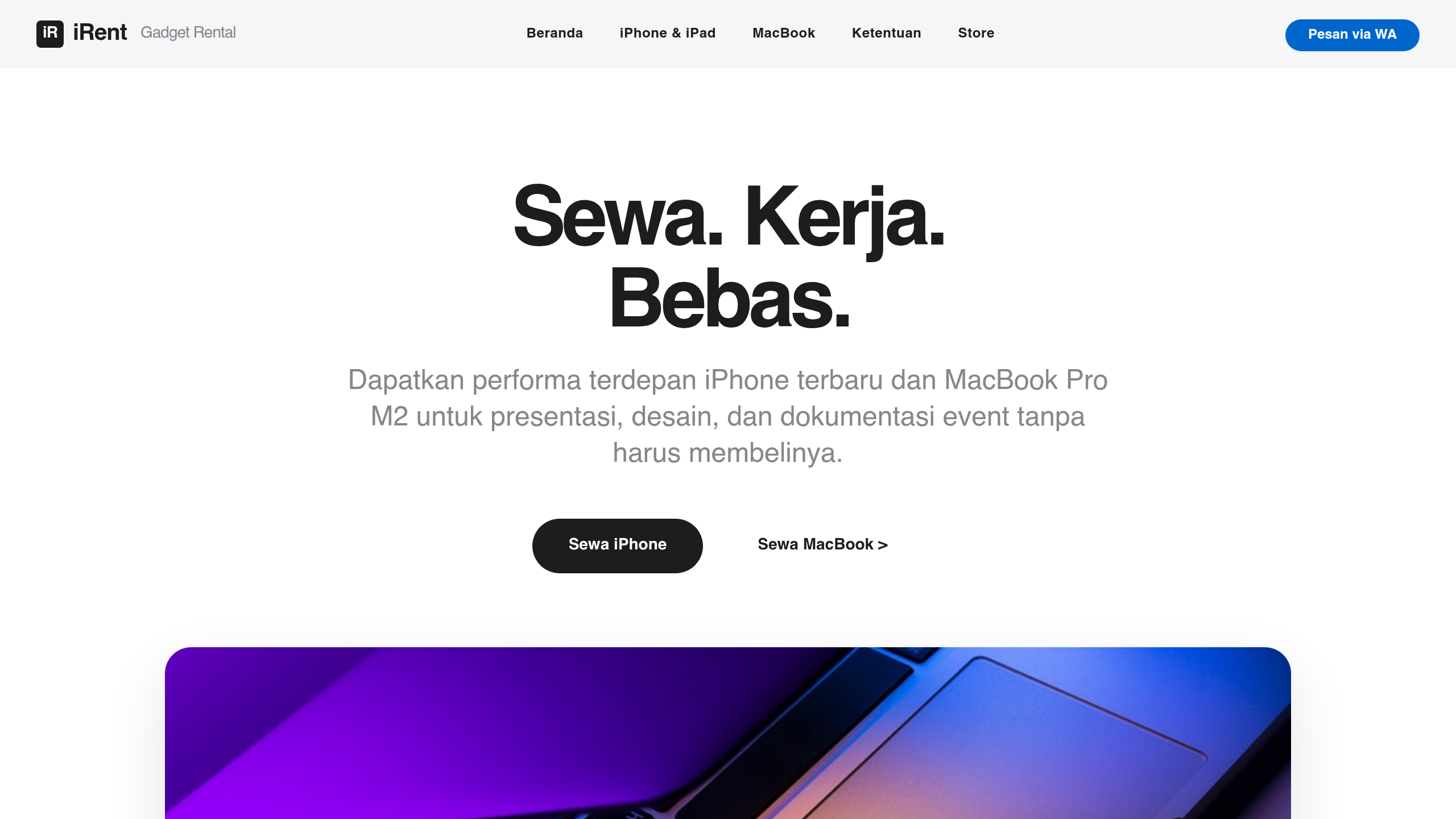 iRent Gadget Premium